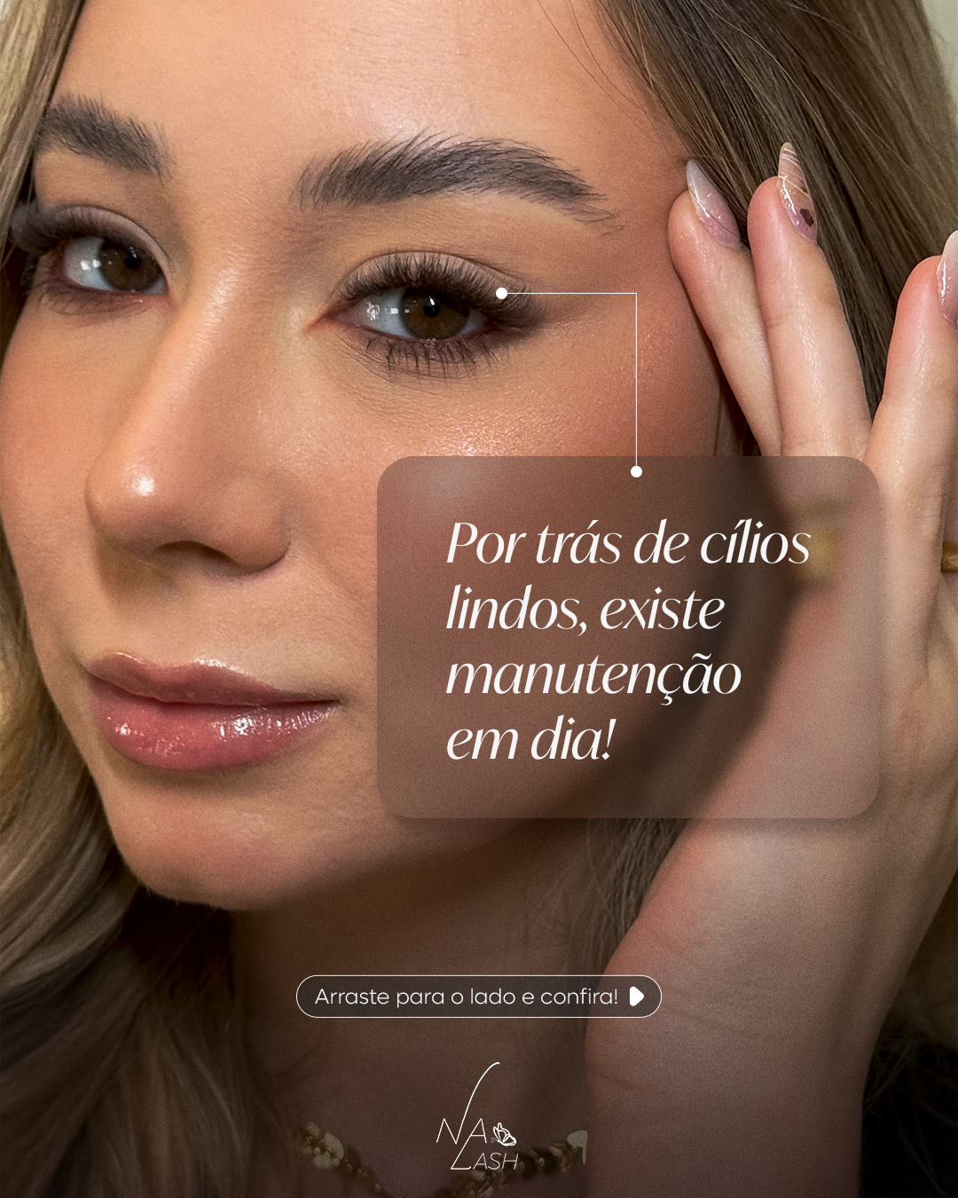 Carrossel Extensão de Cílios - Tela 1